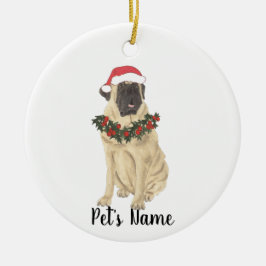 Personalistisch Mastiff Keramisch Ornament