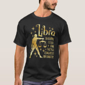 Personality Libra Zodiac T-shirt (Voorkant)