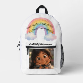 Personalizable back-to-school Bedrukte Rugzak