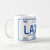 Personalizable Boarding Pass Mug for Travel Fans Koffiemok (Links)