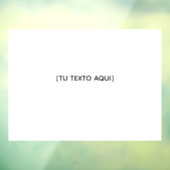 PERSONALIZABLE "TU TEXTO AQUI" RAAMSTICKER (Vel 3)