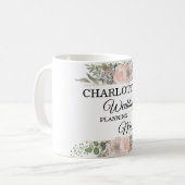 personalizable- Wedding-Planning-Mok Kaffeetasse Koffiemok (Voorkant links)