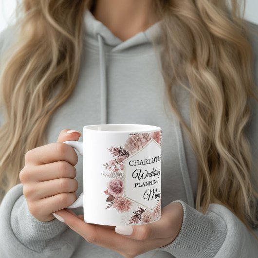 personalizable- Wedding-Planning-Mug Koffiemok