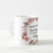 personalizable- Wedding-Planning-Mug Koffiemok (Voorkant links)