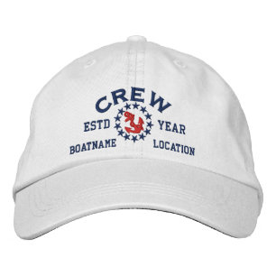 Personalizable YEAR and Names Crew Yacht Flag Pet