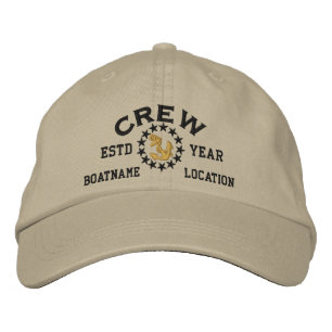 Personalizable YEAR and Names Crew Yacht Flag Pet