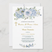 Personalizada para bautizo y primer cumpleaños kaart (Voorkant)