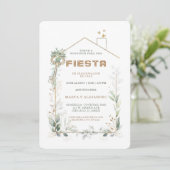 Personalizadas para inauguración y cumpleaños kaart (Staand voorkant)