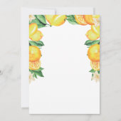 Personalizado de invitación a revelar género de lé kaart (Achterkant)