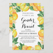 Personalizado de invitación a revelar género de lé kaart (Voorkant / Achterkant)