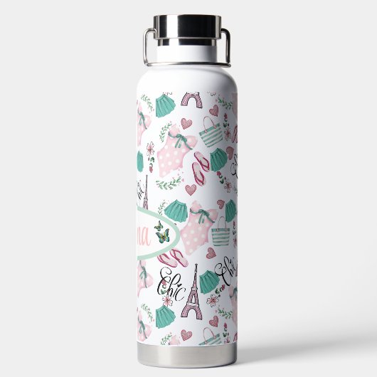 personalizado de parís Chic Waterfles (Achterkant)