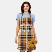 Personalizado Elegante Bordado Floral Caída Schort (Gedragen)