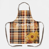 Personalizado Elegante Bordado Floral Caída Schort (Voorkant)