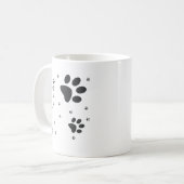 Personalizados com patinhas escuras koffiemok (Voorkant links)