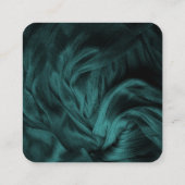  personalizar tarjeta de visita de belleza  vierkante visitekaartje (Achterkant)