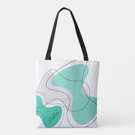 Personalizd Abstract Tote Bags Tote Bag (Achterkant)