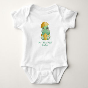 Personalizd Cute Dinosaur Egg is net aangekomen Romper