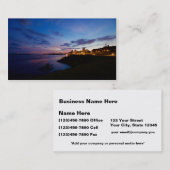 Personalize-2 Sided-Memphis Tennessee Skyline Visitekaartje (Voorkant / Achterkant)