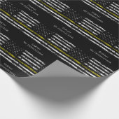 Personalize 911 dispatcher cadeaupapier (Hoek)