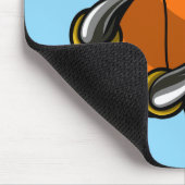 Personalize Basketball Dragon Claw Muismat (Hoek)