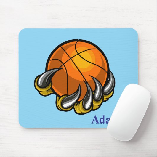 Personalize Basketball Dragon Claw Muismat (Met muis)
