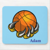 Personalize Basketball Dragon Claw Muismat (Voorkant)