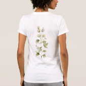 Personalize! Boho Blossom Unique Floral T-Shirt (Achterkant)