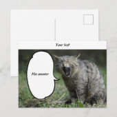 Personalize Briefkaart (Voorkant / Achterkant)