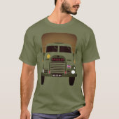 PERSONALIZE BRITISH ARMY VETERAN TRUCK T-Shirt (Voorkant)