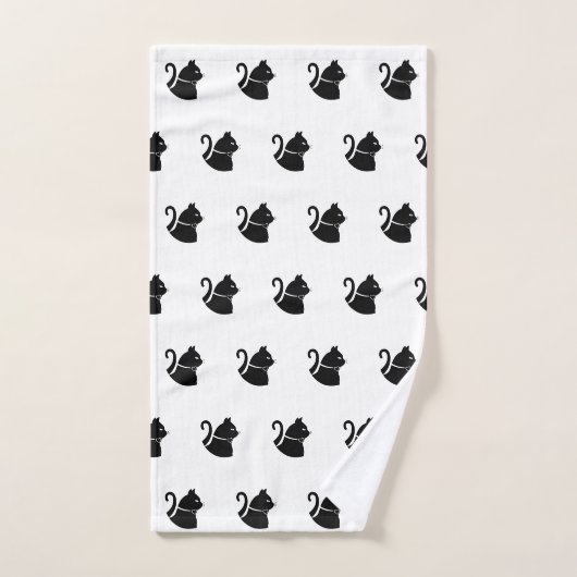 Personalize Cat Lovers Gift Bad Handdoek (Handdoek)