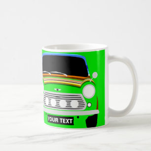 PERSONALIZE CLASSIC STRIPEY ORIGINAL MINI CAR KOFFIEMOK