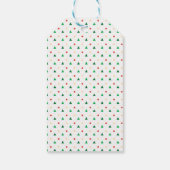 Personalize Colorful Geometric Happy Holidays Cadeaulabel (Achterkant)