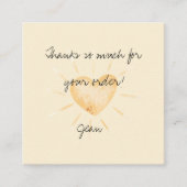 Personalize Contactkaartje (Voorkant)