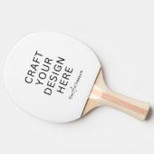 Personalize Custom  – Add Your Design Here  Tafeltennisbatje (Zijkant)