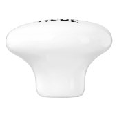 Personalize Custom Cabinet Drawer Pulls Knobs  Keramische Knop (Zijkant)