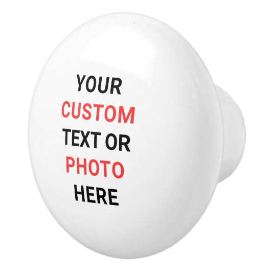 Personalize Custom Cabinet Drawer Pulls Knobs  Keramische Knop (Rechts)