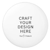 Personalize Custom Cabinet Drawer Pulls Knobs Keramische Knop (Voorkant)