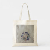 personalize floral tote bag (Achterkant)