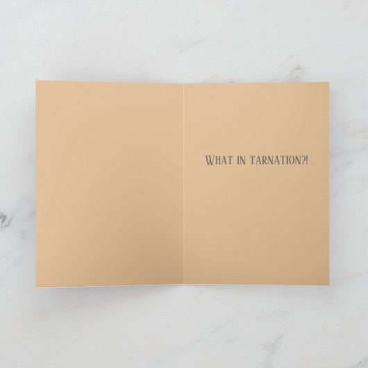 Personalize "For Pete's Sake Day" Greeting Card Kaart (Binnen)