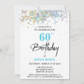 *~* PERSONALIZE GENERIC om het even welke leeftijd Kaart (Achterkant)