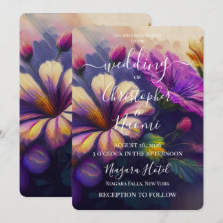 PERSONALIZE: Geschilderde Bloemen Kaart