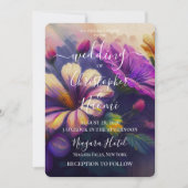PERSONALIZE: Geschilderde Bloemen Kaart (Voorkant)