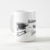 Personalize Graduation Balloon Koffiemok (Voorkant links)