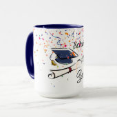 Personalize Graduation Balloon Mok (Voorkant links)