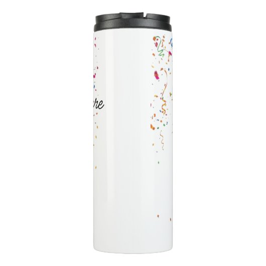 Personalize Graduation Balloon Thermosbeker (Achterkant)