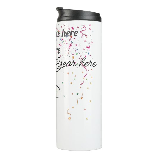 Personalize Graduation Balloon Thermosbeker (Geroteerd rechts)