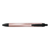 Personalize Ink Pen - Rose Gold Glitter Drip (Achterkant)