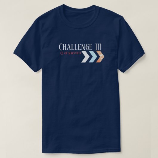 Personalize It! Classical Conversations Challenge T-shirt (Design voorkant)