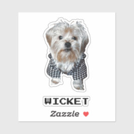 Personalize It! Pet Head Photo & Name Sticker