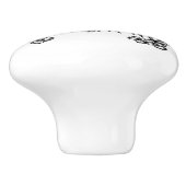 Personalize Keramische Knop (Zijkant)